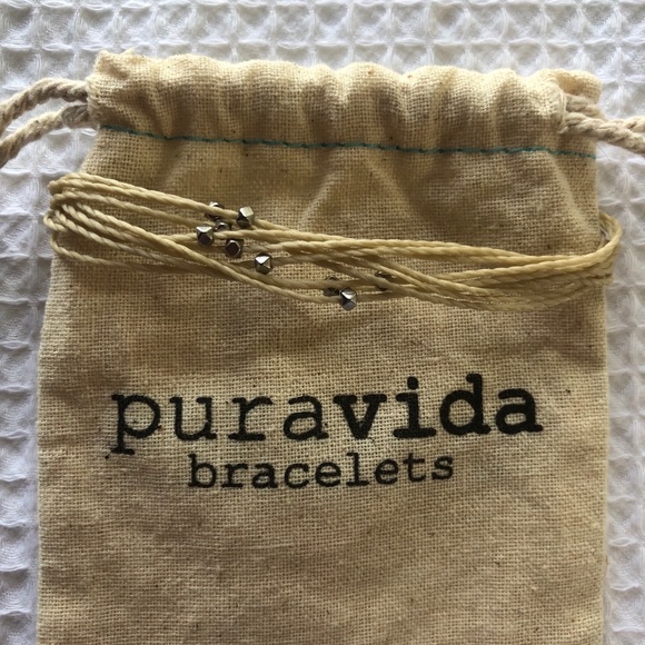 Pura Vida Silver Malibu Bracelet Sand - Picture 3 of 4